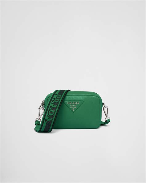 prada green and black bag|prada green sling bag.